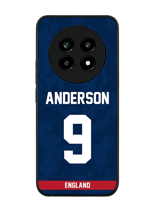 For Realme 13 Pro / 13 Pro+ Case,Slim fit Camera Protection, Shockproof Thin Phone cover  - England James Anderson, Jersey No 9